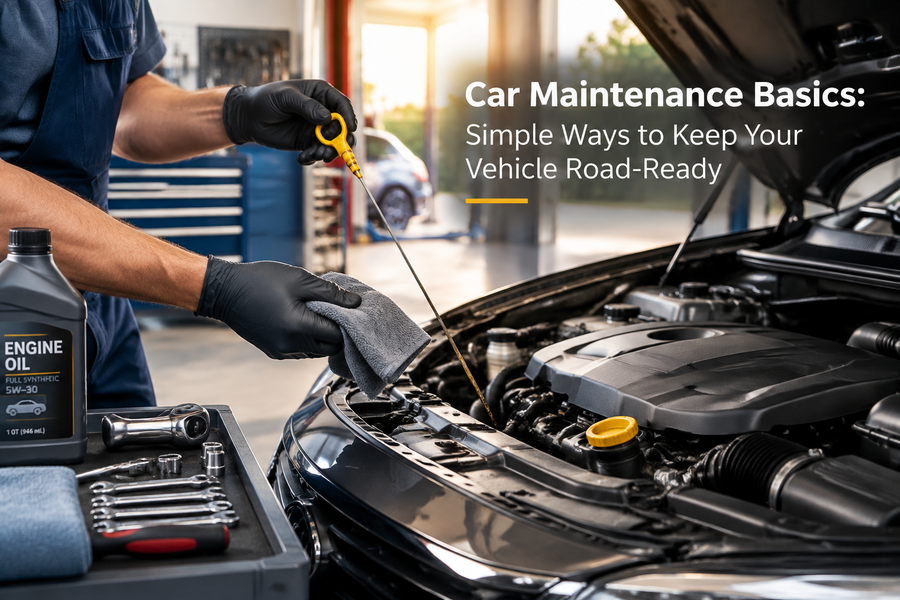 Car Maintenance Basics: Simple Ways to Keep Your Vehicle Road-Ready