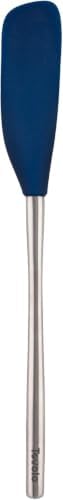 Tovolo Jar Spatula Silicone Long Stainless Steel Handle Scraper Spatula Deep by Tovolo