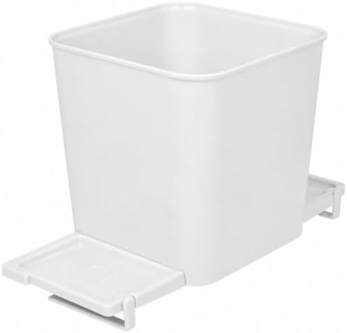 Car Trash Can for Vehicles Leakproof Compact Garbage Bin w/ Stability Flap by HAUSSIMPLE