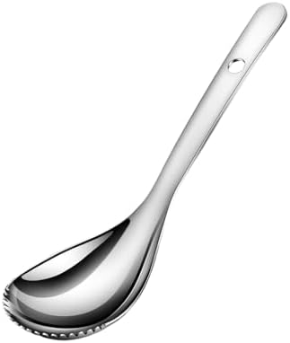 Serrated Ice Crusher Spoon, Stainless Steel Ice Ladle by Unknown