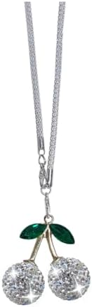 Bling Cherry Car Rear View Mirror Charm by Unknown