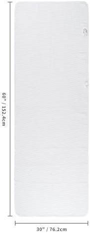 POLYTE 430 GSM Poly Blend Microfiber Quick Dry Waffle Bath Towel, 30x60 in - Image 3