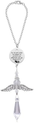 Psalm 91:11 Guardian Angel Car Charm by Aesnefe