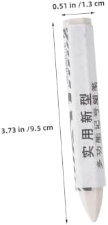 Abaodam 12pcs White Wax Tire Marker Pens - Image 2