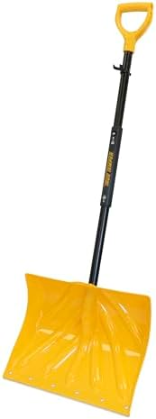 True Temper 18" Poly Folding Snow Shovel, Convenient Storage, Collapsible by TrueTemper