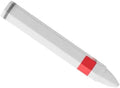 SHINEOFI Permanent Tire Marking Crayon Fine Tip Paint Pen White by Unknown