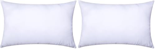 MIULEE Throw Pillow Insert Premium Pillow Stuffer Sham Rectangle by MIULEE