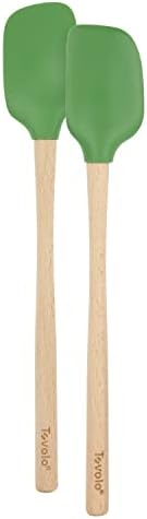Tovolo Mini Spoon Spatula Wooden Handle Set by Tovolo