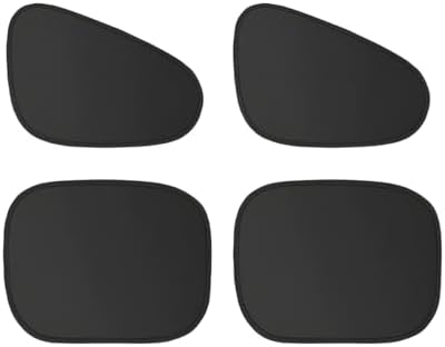 4PCS Car Window Shade, Static Suction Front Rear Side Window Sun Shield Block - Image 7