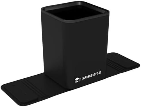 Car Trash Can, 0.8 Gallon Medium Car Garbage Bin by HAUSSIMPLE