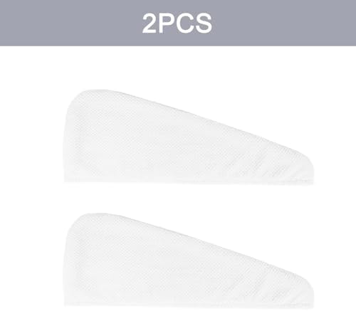 MaopaoBeauty 2 Pack Microfiber Hair Towel Wrap - Image 3