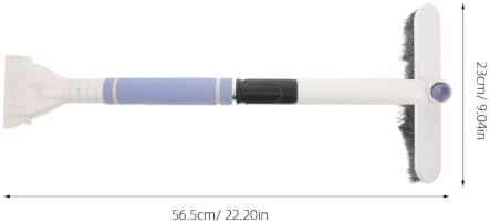 Telescopic Aluminum Alloy Car Snow Brush Ice Scraper - Image 2