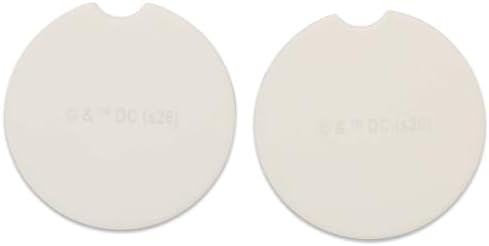 DC Comics Batman and Batmobile Logo Ceramic Car Coasters - Image 4