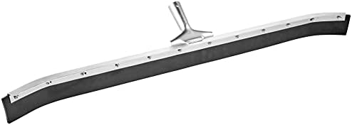 Ettore Curved Industrial Duty Steel Floor Squeegee by EttoreProductsCompany