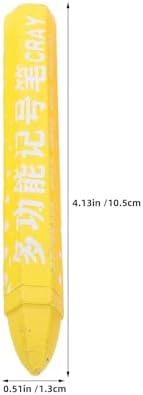 8pcs Yellow Tire Marker: Water-Resistant Markers - Image 4