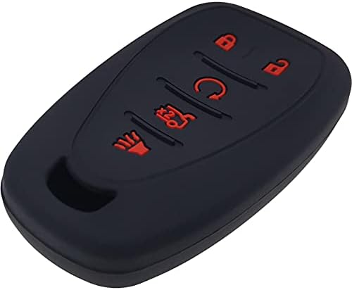 2 Pcs Silicone Key Fob Cover Remote Case Keyless Protector Compatible - Image 4