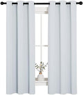 NICETOWN Greyish White Blackout Curtains by NICETOWN