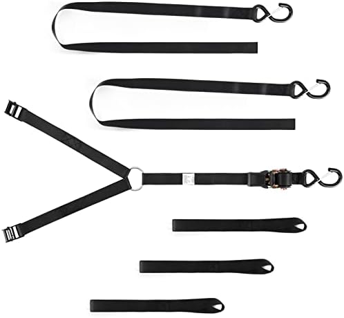 Spare Wheel Strap, Adjustable Ratchet Spare Tire Tie Down Straps Over the Wheel by GAITWIN