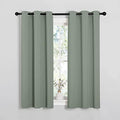 NICETOWN Sage Green Blackout Curtains by NICETOWN
