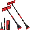 36" Car 3-in-1 Snow Brush, Detachable Extendable Vehicle Windshield Ice Frost by Norkmdi
