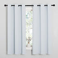 NICETOWN Greyish White Blackout Curtains by NICETOWN