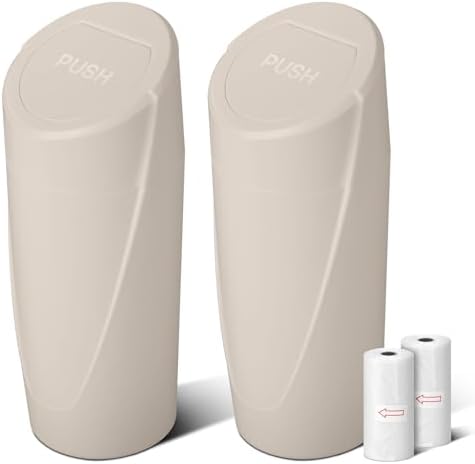 Car Trash Can Bin with Lid by SGLRT