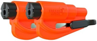 RESQME The Original Compact Emergency Keychain Car Escape Tool, Seatbelt Cutter by resqmeInc
