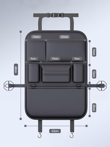 KOVOA Premium Leather Car Seat Organizer - Image 7