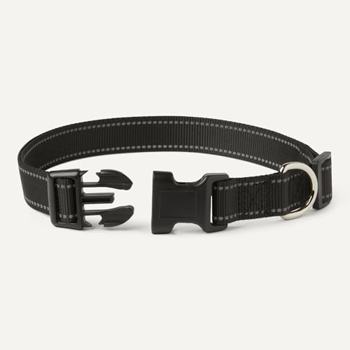 Amazon Basics Reflective Polyester Dog Collar, Adjustable Length 18.5"-29.5" - Image 3