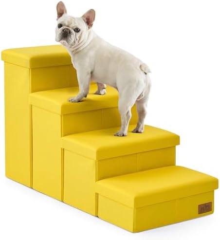 COZY KISS Dog Stairs with Storage by COZYKISS