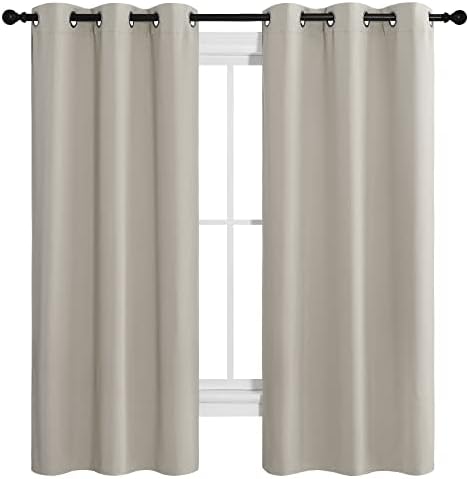 NICETOWN Natural Room Darkening Curtains - Image 2
