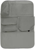 Car Backseat Organizer, Leather Auto Seat Back Kick Mats Protector, Travel by Unknown