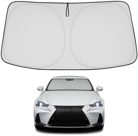 Proadsy Custom Fit 2014-2020 Lexus is Windshield Sun Shade, Blocks Heat by Proadsy
