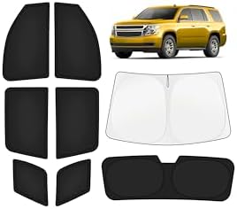 KUST Car Window Shades for Chevy Tahoe 2015-2020 Windshield Sun Shade Side by KUST