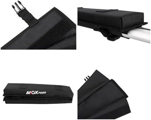 Car Soft Roof Rack Pads Set Crossbar Pads - Image 3