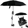 Umbrella Mount Holder with umbrella, Universal 180° Adjustable Umbrella Holder by Caoxiong