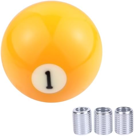 1 Ball Billiard Shift Knob Polished Car Racing Gear Shifter Grip by Arenbel