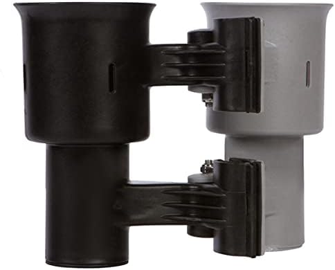 ROBOCUP, Patented Clamp On Boat Cup Holder | Multifunction Dual Drink Caddy - Image 4