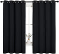 NICETOWN Black Blackout Curtains by NICETOWN