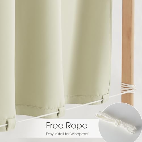 NICETOWN Rod-Free Outdoor Curtains - Image 3