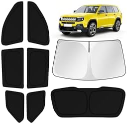KUST Car Window Shades for Jeep Grand Cherokee 2022-2025 2026 Windshield Sun by KUST