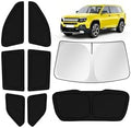 KUST Car Window Shades for Jeep Grand Cherokee 2022-2025 2026 Windshield Sun by KUST