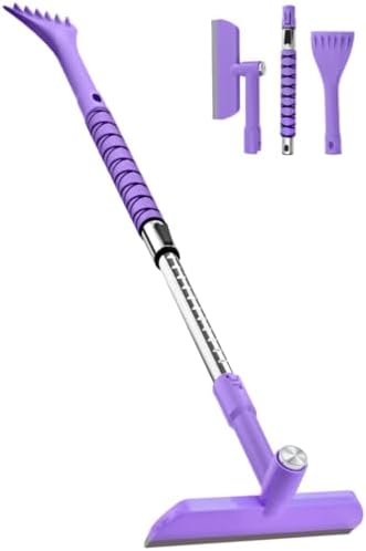 48 in Extendable Snow Brush and Ice Scraper by OUSHASAA