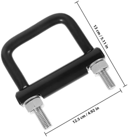 Baluue 2 Pack Black Metal Trailer Hitch Tightener - Image 2