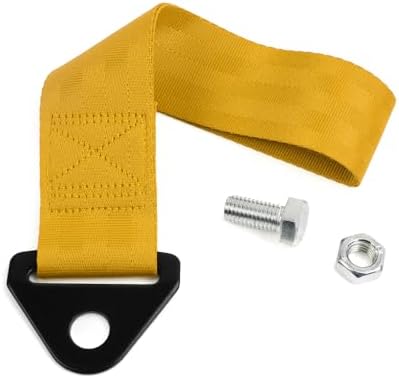 RASTP Racing Tow Strap for Front or Rear Bumper - Image 4