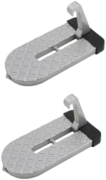 Car Door Step for Easy Roof Access -Multi-Foldable Aluminum Alloy Car Step Hook by YCeru