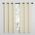 NICETOWN Beige Room Darkening Curtains by NICETOWN