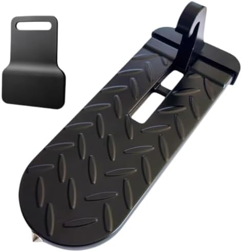 Extended Car Door Step for Roof Access, Foldable Aluminum Alloy by Unknown