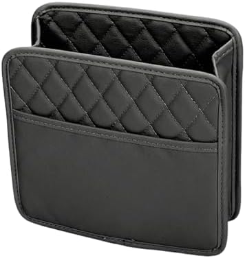 Car Seat Back Organizer, Leather Automotive Backseat Hanging Storage Pocket - Image 7