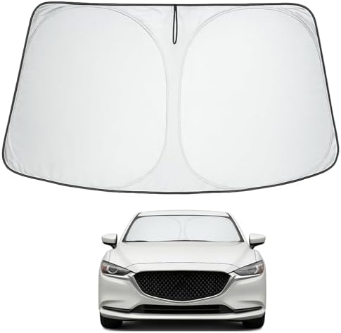 Proadsy Custom Fit 2014-2021 Mazda 6 Windshield Sun Shade, Blocks Heat by Proadsy